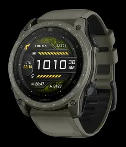Garmin Tactix 8 32GB Memory Olive Drab Cerakote Band AMOLED Display Webinar - 1