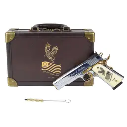 Girsan MC1911S USA 250th Anniversary 1911 .45 ACP 5in Chrome Semi-Auto Pistol 8rd Pearl Grips Webinar - 1