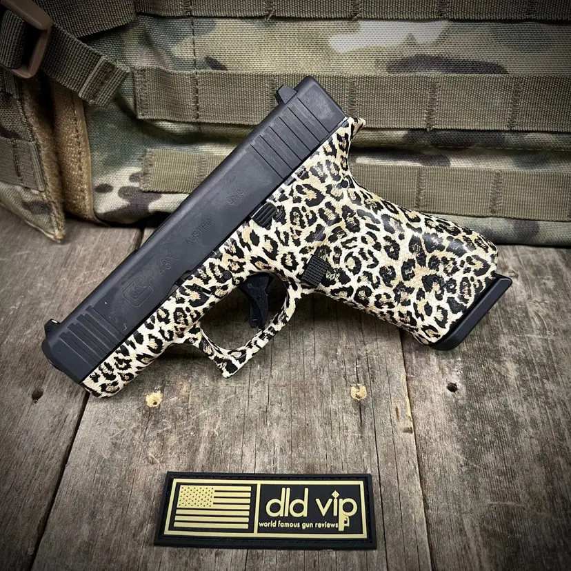 Glock 43X 9mm Custom "Leopard Print" Webinar - 1