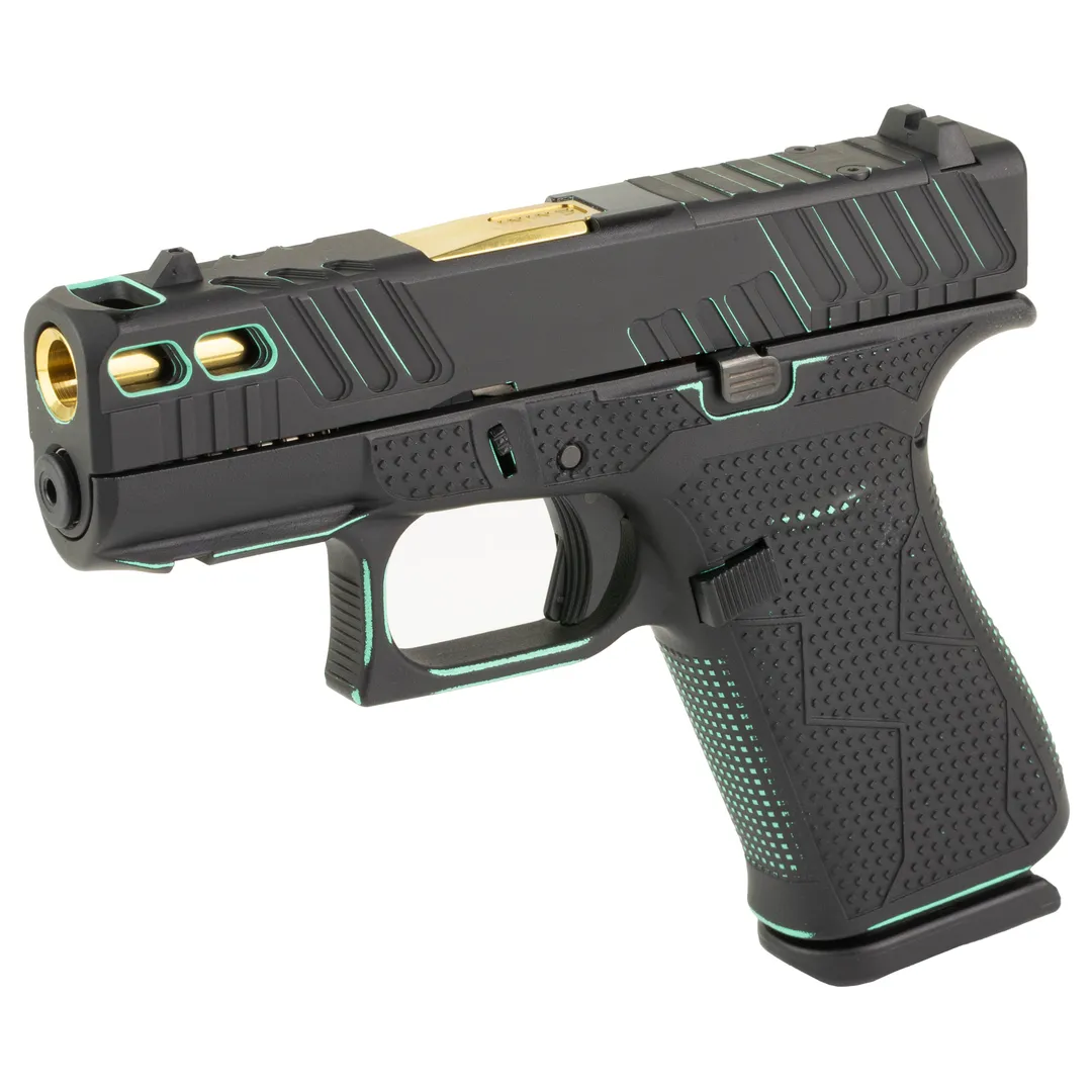 GLOCK 43X 9MM Semi-Automatic Handgun with Tiffany Accents Webinar
