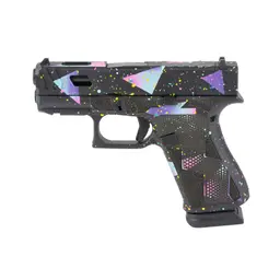 GLOCK 43X 9mm Sub-Compact 3.41in 15+1 Striker-Fired Pistol with 80s Night Cerakote, Laser Stippled Grip, Fixed Sights, 2 Magazines Webinar - 1