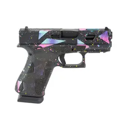 GLOCK 43X 9mm Sub-Compact 3.41in 15+1 Striker-Fired Pistol with 80s Night Cerakote, Laser Stippled Grip, Fixed Sights, 2 Magazines Webinar - 2