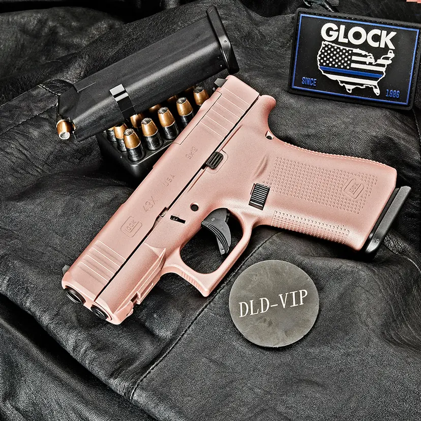 Glock 43X MOS 9mm Rose Gold Cerakote Webinar - 1
