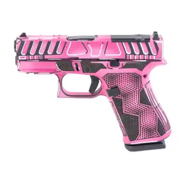 GLOCK 43X M.O.S. 9mm Sub-Compact Semi-Auto Pistol 3.41in Custom Pink Cerakote 10+1 2 Mags Webinar - 1