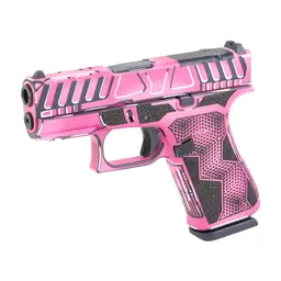 GLOCK 43X M.O.S. 9mm Sub-Compact Semi-Auto Pistol 3.41in Custom Pink Cerakote 10+1 2 Mags Webinar - 3