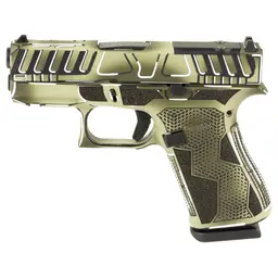 GLOCK 43X MOS 9mm Sub-Compact Striker-Fired Pistol 3.41in Barrel 10+1 Fixed Sights ODG Anime Cerakote Shark Coast Tactical Webinar - 2