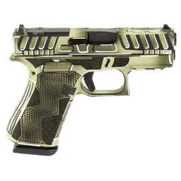 GLOCK 43X MOS 9mm Sub-Compact Striker-Fired Pistol 3.41in Barrel 10+1 Fixed Sights ODG Anime Cerakote Shark Coast Tactical Webinar - 3