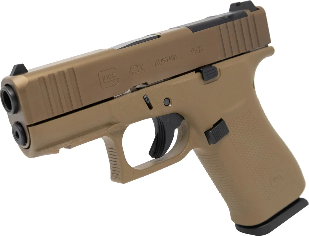 Glock 43X MOS Coyote 9mm Webinar