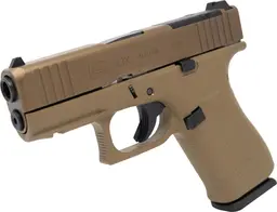 Glock 43X MOS Coyote 9mm Webinar - 1