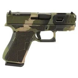 GLOCK 43X MOS-K 9mm Sub-Compact Striker-Fired Pistol 3.41in Barrel 10rd M81 Camo Cerakote Optics Ready Webinar - 2