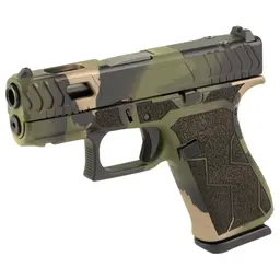 GLOCK 43X MOS-K 9mm Sub-Compact Striker-Fired Pistol 3.41in Barrel 10rd M81 Camo Cerakote Optics Ready Webinar - 3