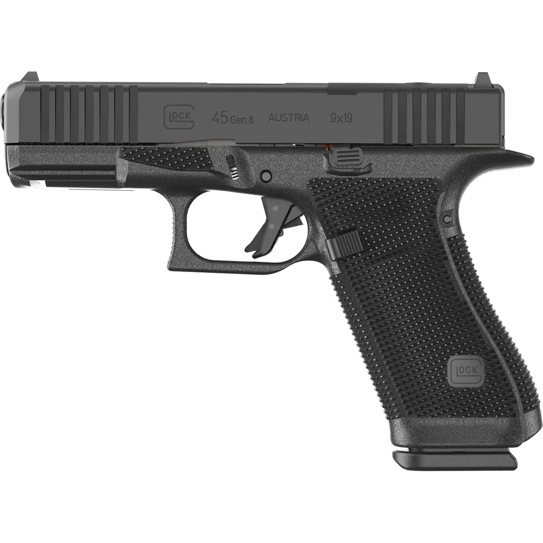 GLOCK 45 Gen6 9mm 10RD 4.02" Black Optics Ready Webinar