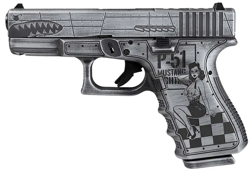 GLOCK 19 Gen5 9mm P-51 Mustang (Gen3 Pictured) Webinar - 1