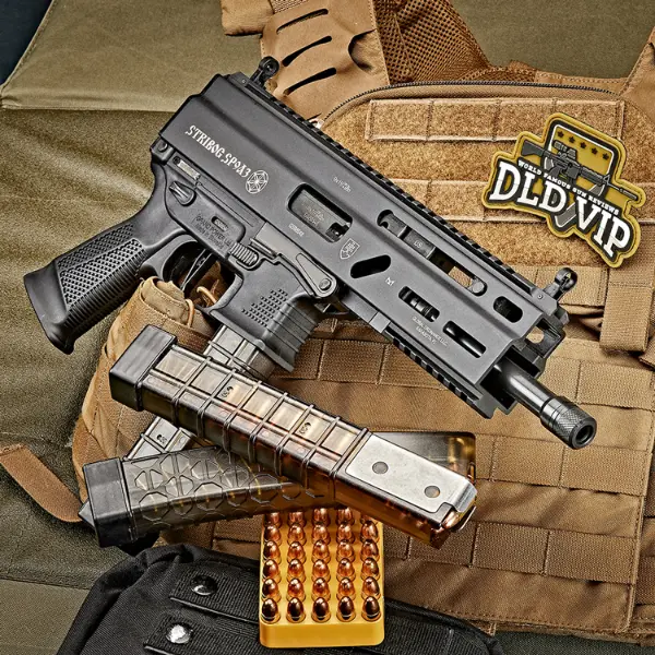 Grand Power Stribog SP9A3 9mm 8" Threaded w/ 500rds of JHP Webinar 9780201390439 - 1