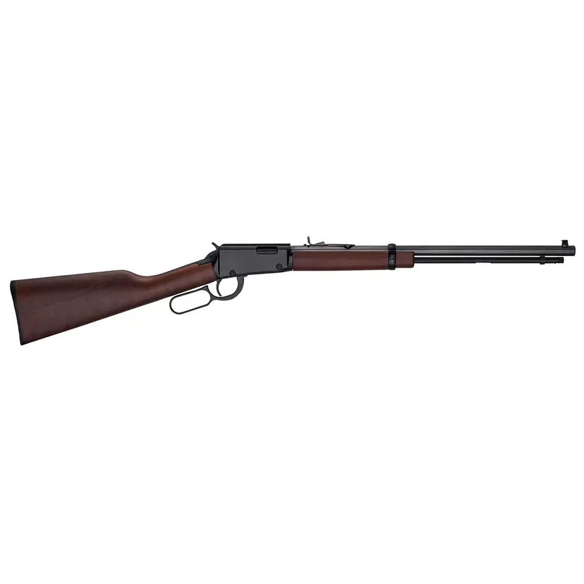 Henry Repeating Arms H1 Frontier Lever Action Rifle .17 HMR 20in Octagon Barrel Walnut Stock 13+1 Webinar - 1