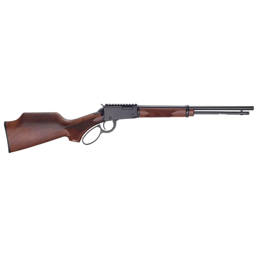 Henry Repeating Arms H1 Sporter Lever Action Rifle 22LR 18.5in 1/2x28 Threaded Barrel Picatinny Rail Walnut Stock 15rd Webinar