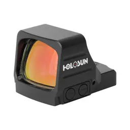 Holosun 407COMP Open Pistol Red Dot Sight 6 MOA Dot 1x Anodized Black Webinar - 1