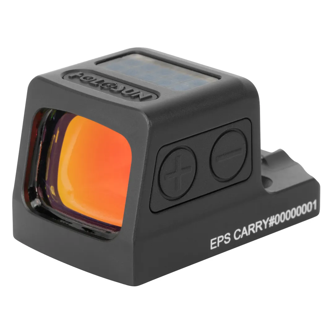 Holosun EPS Carry Gold Dot Enclosed Pistol Red Dot Sight 2 MOA Anodized Black Webinar