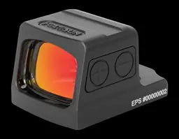 Holosun EPS Enclosed Pistol Red Dot Sight 6 MOA Gold Dot Black Anodized w RMR-to-K Adapter Plate Webinar - 1