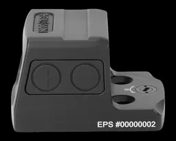 Holosun EPS Enclosed Pistol Red Dot Sight 6 MOA Gold Dot Black Anodized w RMR-to-K Adapter Plate Webinar - 2