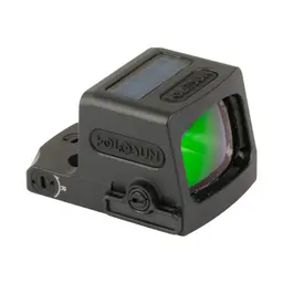 Holosun EPS Gold Enclosed Pistol Red Dot Sight 2 MOA Dot 32 MOA Circle Black Anodized with RMR-to-K Adapter Plate Webinar - 2