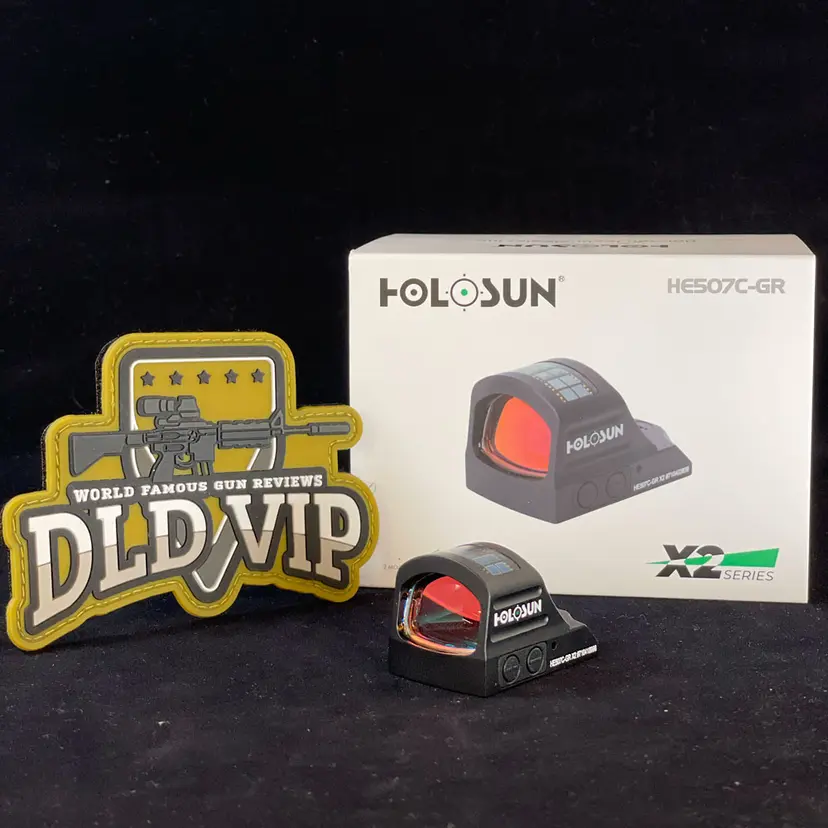 Holosun HE507C-GR X2 2MOA Dot & 32MOA Circle w/ PIC MOUNT Webinar - 1