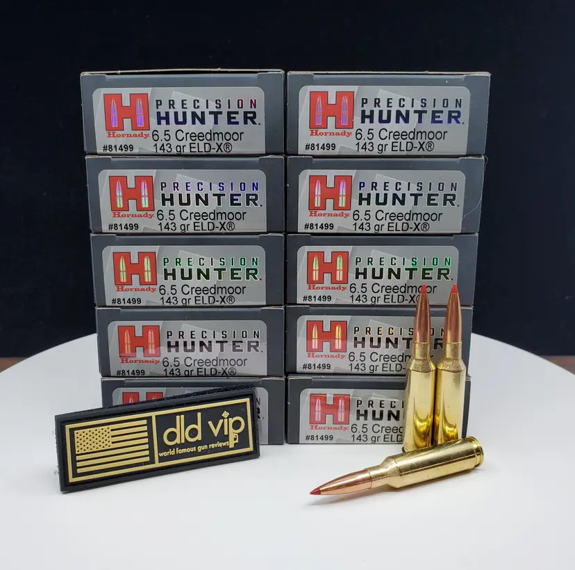 Hornady 6.5 Creedmoor 143Gr ELD-X Precision Hunter 200rd Case Webinar - 1