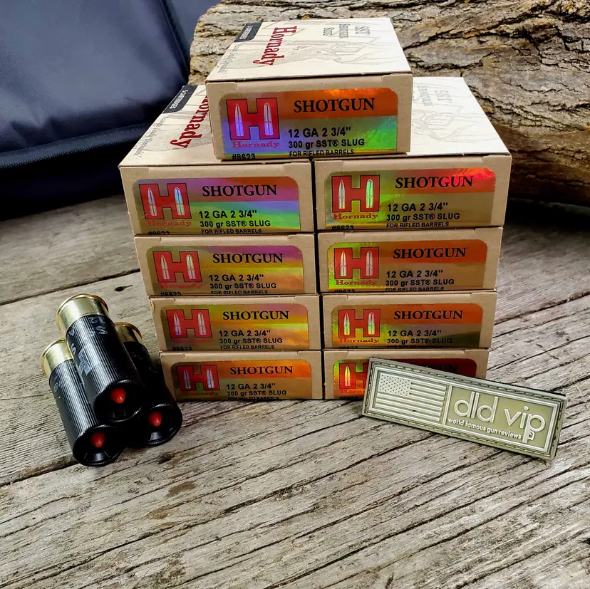 Hornady SST 12Ga FTX 2.75" 300Gr Sabot Slug 50rd Webinar - 1