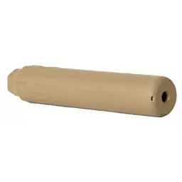 HUXWRX FLOW 22 Ti .22 LR Suppressor 1/2x28 Direct Thread Grade 5 Titanium FDE Cerakote Webinar - 2