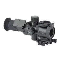 INFITAC IOL 25 Thermal Rifle Scope 2x Base 1-8x Zoom 25mm 384x288 QD Picatinny Mount Black Webinar - 2