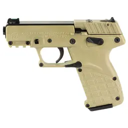 Kel-Tec P17 Compact 22LR Semi-Auto Pistol 3.8in Threaded Barrel Tan Matte 10+1 Fiber Optic Front Sight 3 Magazines Webinar - 2