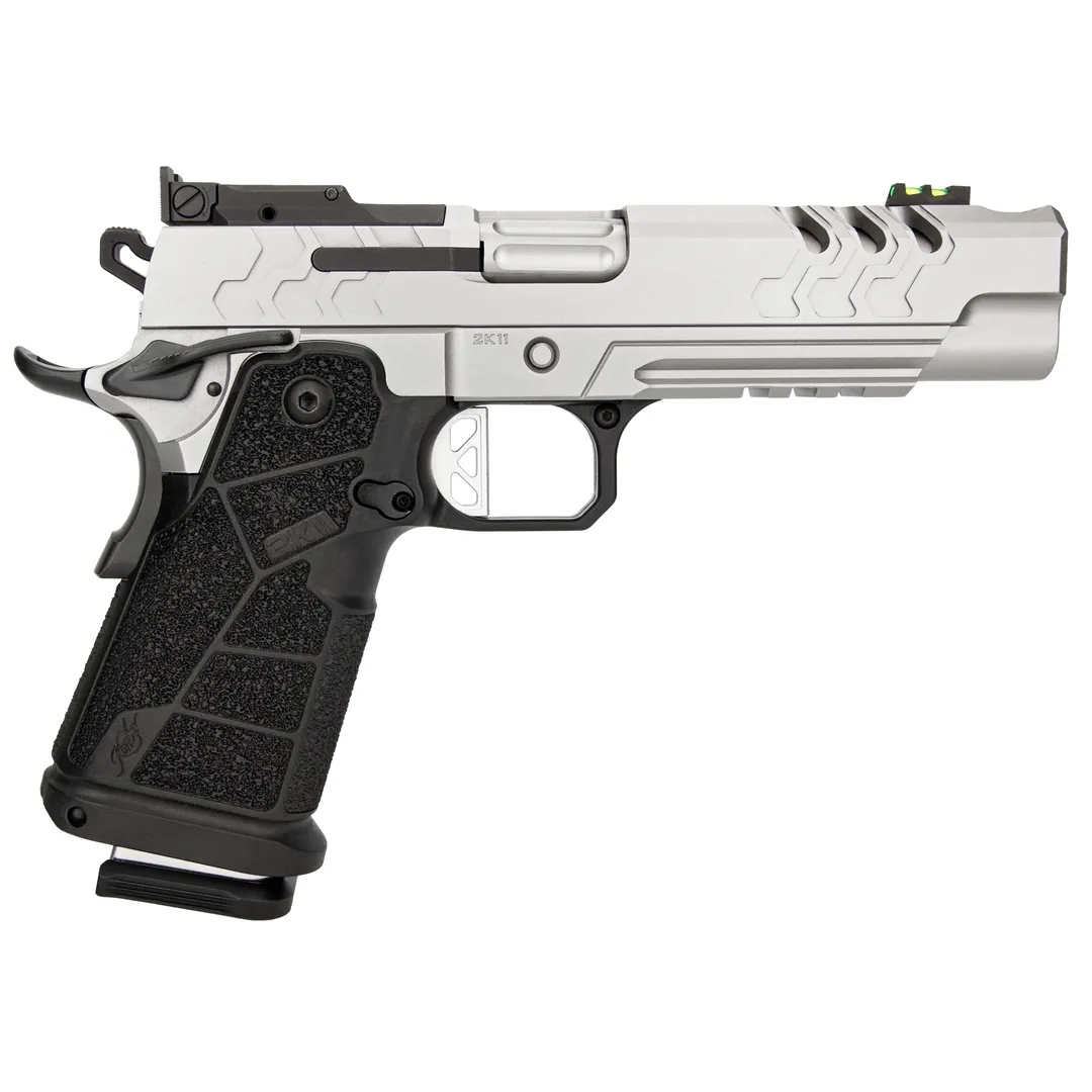Kimber 2K11 Comp 1911 9mm 5in Bull Barrel Optics Ready RMR 20+1 Semi-Auto Pistol, Stainless Matte, Fiber Optic Sights, Ambi Safety, 2x20rd + 1x17rd Webinar