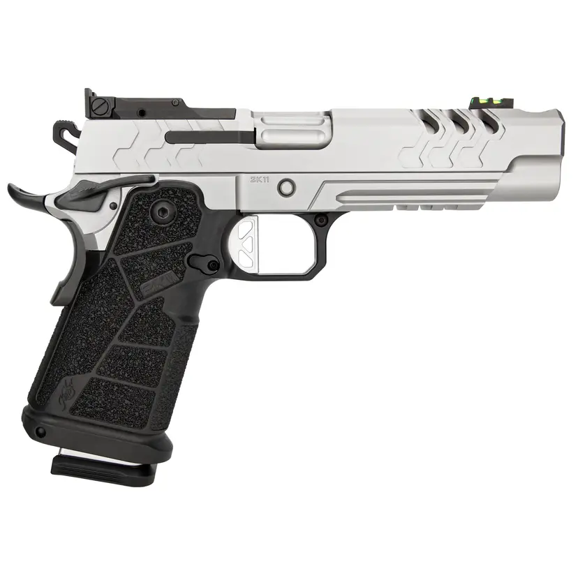 Kimber 2K11 Comp 1911 9mm 5in Bull Barrel Optics Ready RMR 20+1 Semi-Auto Pistol, Stainless Matte, Fiber Optic Sights, Ambi Safety, 2x20rd + 1x17rd Webinar - 1