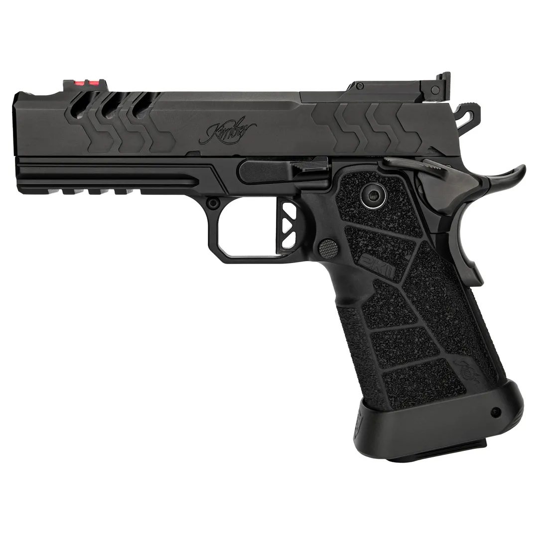 Kimber 2K11 PRO Comp 9mm 4.25in Bull Barrel Optics Ready RMR DLC Black 1911 Pistol 19+1 Webinar