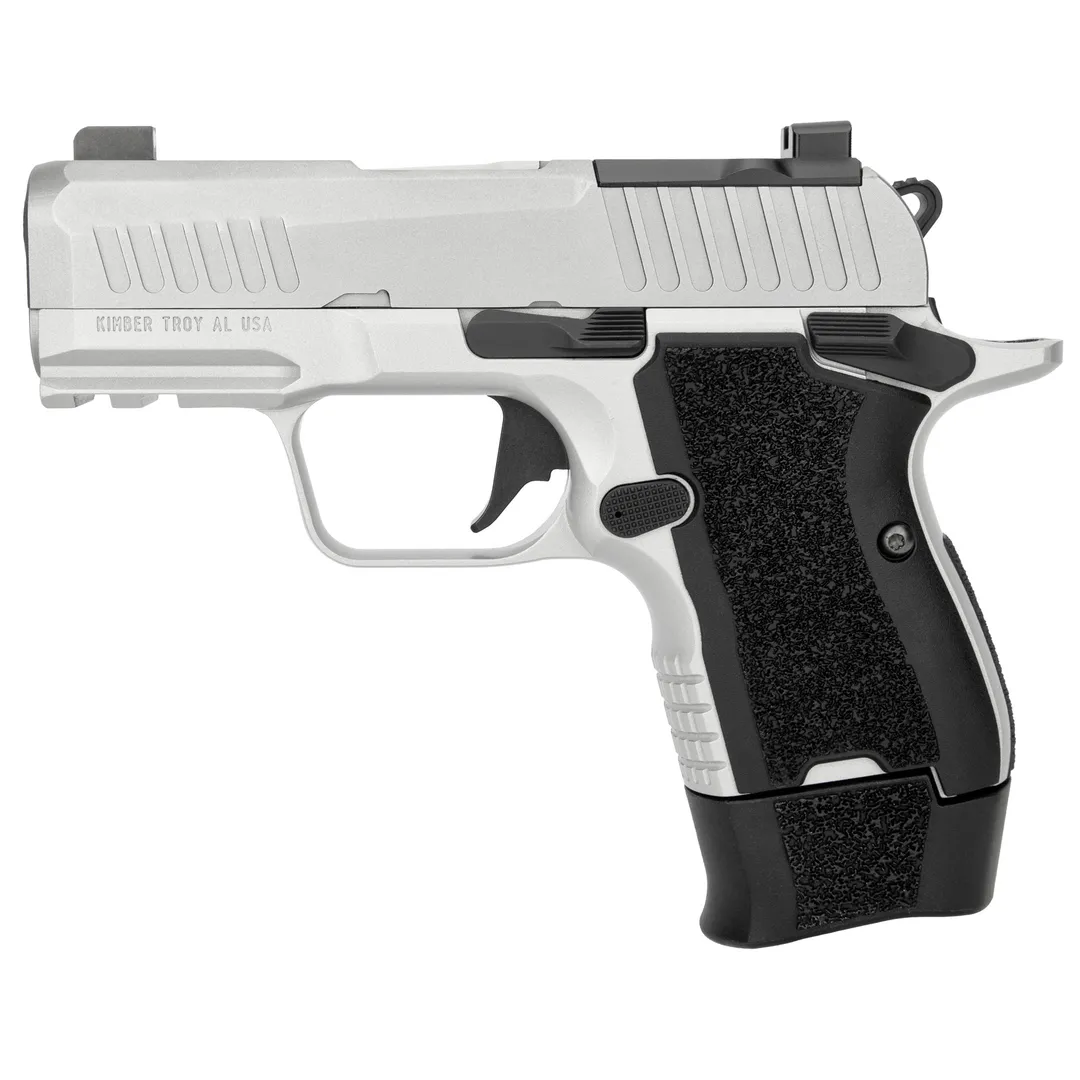 Kimber CDS9 Optic Ready 9mm Semi-Auto Sub-Compact Pistol 3.18in Barrel Silver Kimpro Finish 13rd and 15rd Mags Webinar