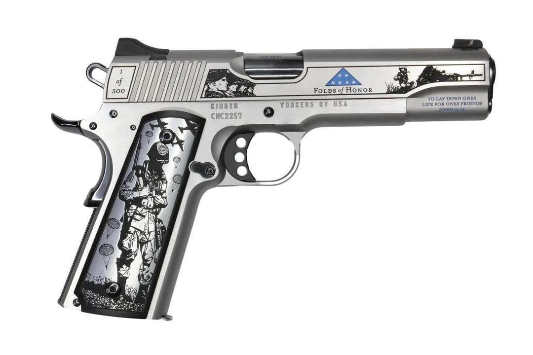 Kimber Folds of Honor 1911 45 ACP 1 of 500 Webinar