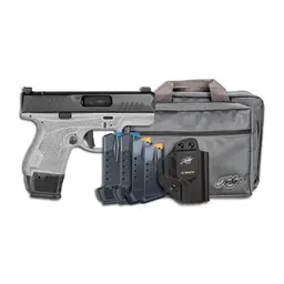Kimber R7 Mako 9mm Compact Pistol 3.37" Optics Ready Gray/Black Night Sights 5 Mags Holster Range Bag Webinar - 1