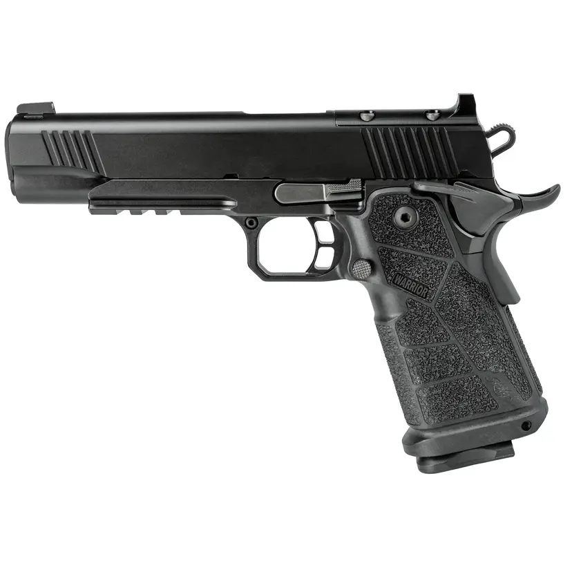 Kimber 1911 DS Warrior OR 45 ACP 5in Optics Ready Semi-Auto Pistol 13+1 Kimpro Black w Tritium Sight 2 Mags Webinar - 1