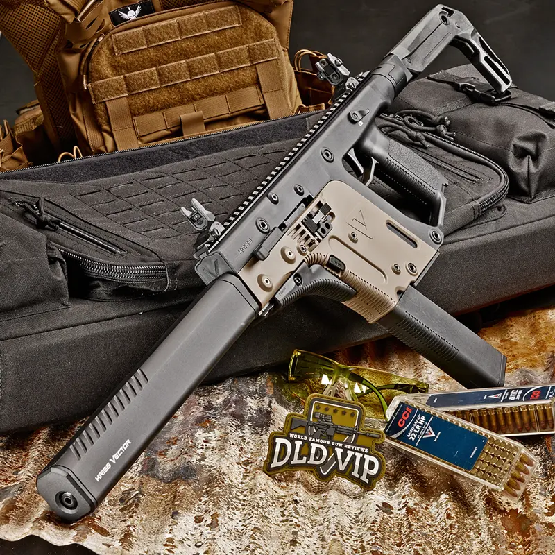 KRISS Vector G2 CRB .22LR Limited Edition BLK/FDE Webinar - 1