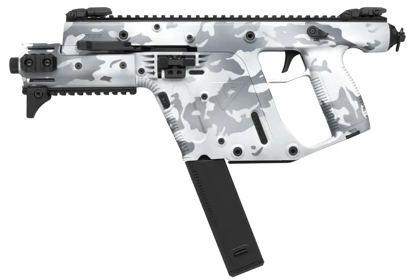 Kriss Vector SDP-Enhanced 45ACP Alpine White Camo Cerakote Webinar - 1