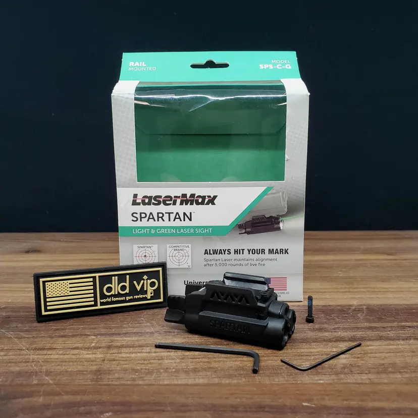 Lasermax Spartan Rail Mounted Light w/ Green Laser Webinar - 1