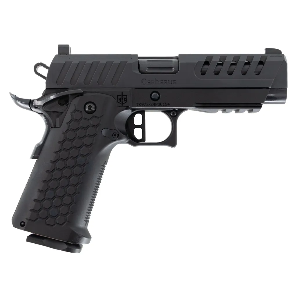 MAC Cerberus 9mm Double Stack 2K11 Optic Ready 4.4in Ported Barrel QPQ Black 17rd Webinar