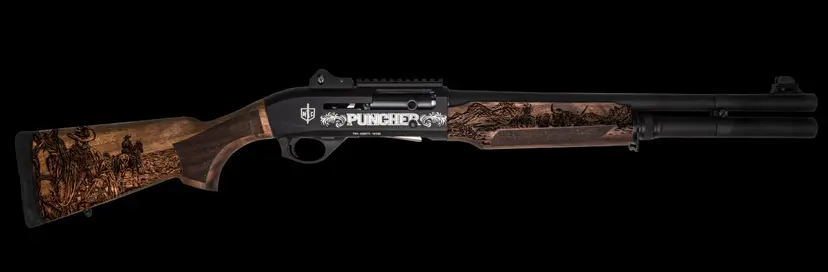 MAC Cowboy Puncher 12GA Semi Auto 3" 5+1 18.5" Webinar - 1
