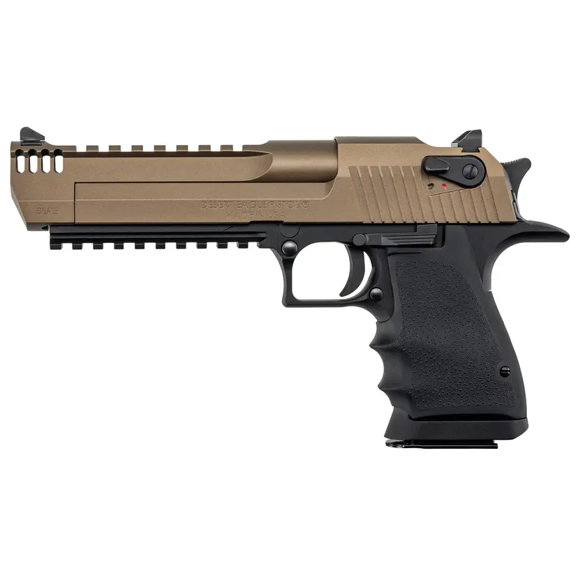 Magnum Research Desert Eagle L6 50AE 6" Burnt Bronze/Black Semi-Auto Pistol Webinar - 1