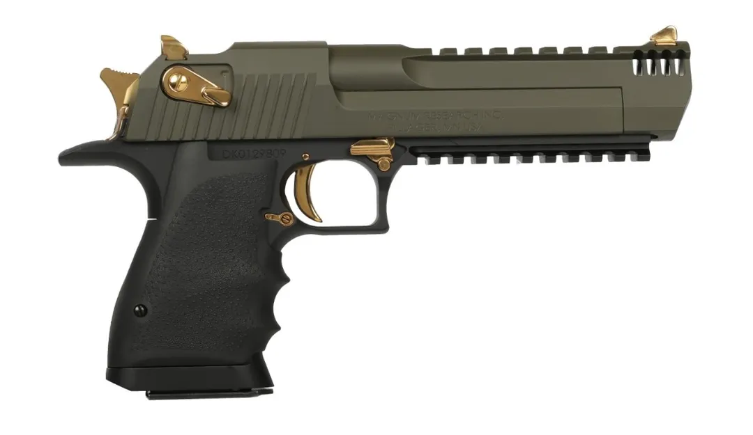 Magnum Research Desert Eagle L6 50AE Green Cerakote Webinar