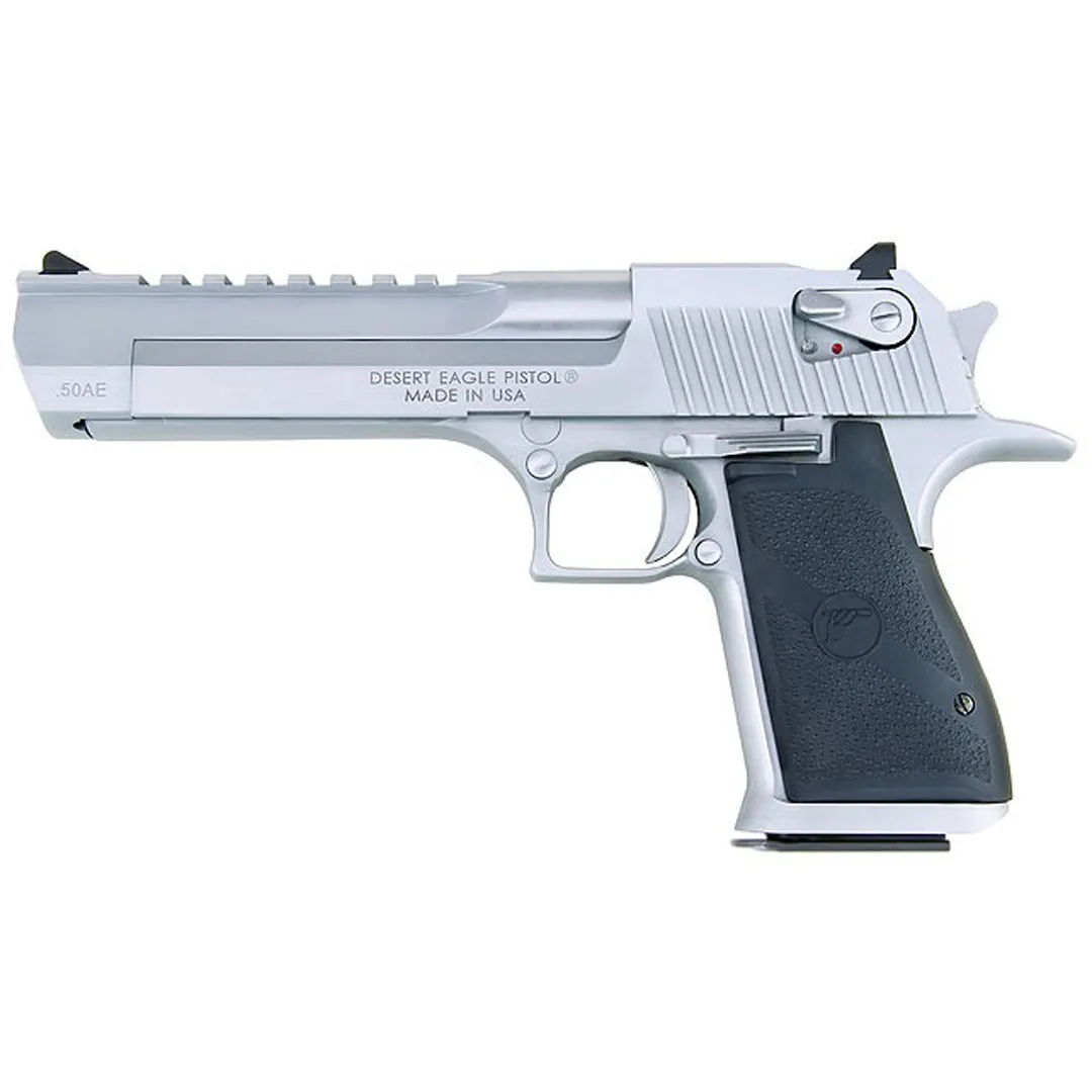 Magnum Research Desert Eagle MK19 50AE 6" Brushed Chrome 7RD Full-Size Semi-Auto Pistol Webinar