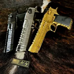 Magnum Research Desert Eagle Tiger Stripe Set of 3 50AE Pistols Webinar - 2