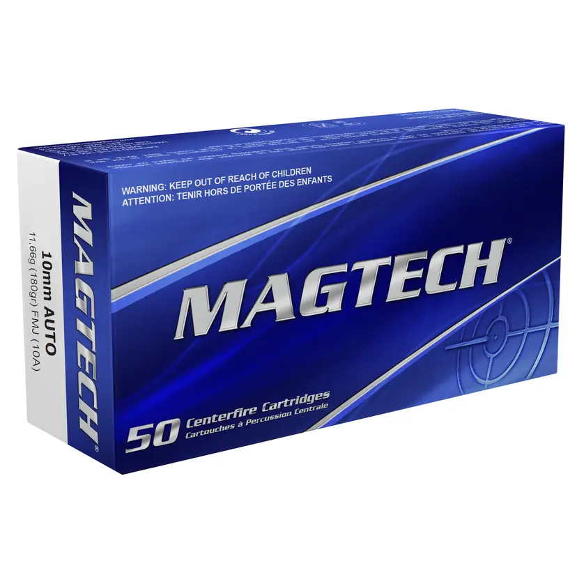 Magtech 10mm 180Gr FMJ 500rd Case Webinar - 1
