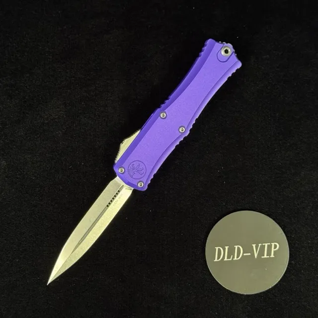 Microtech Hera II Mini D/E Purple Stonewash Standard 1702M-10 PU Webinar
