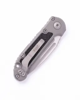 Microtech LUDT S/E Gen III Natural Clear Apocalyptic Partial Serrated 1135-11 APNC Webinar - 3